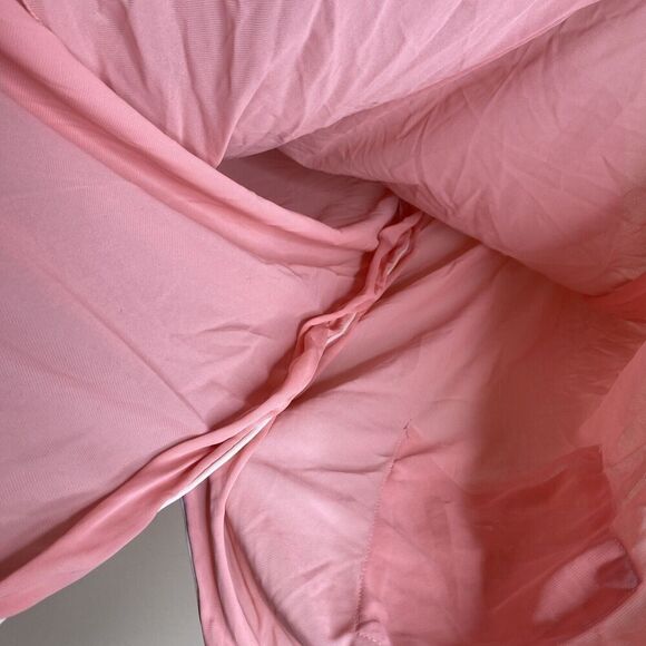 Aristocraft Vintage *Flaws* Pink Nylon Pajama Top Size Small - Picture 11 of 13